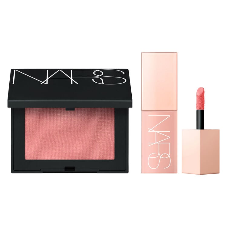Display zoomed image number 1: The Powder Blush & Afterglow Liquid Blush Set, 