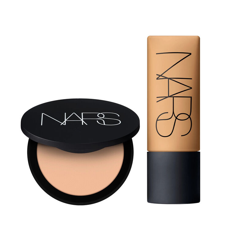 Display zoomed image number 1: The Soft Matte Powder & Foundation Set, 